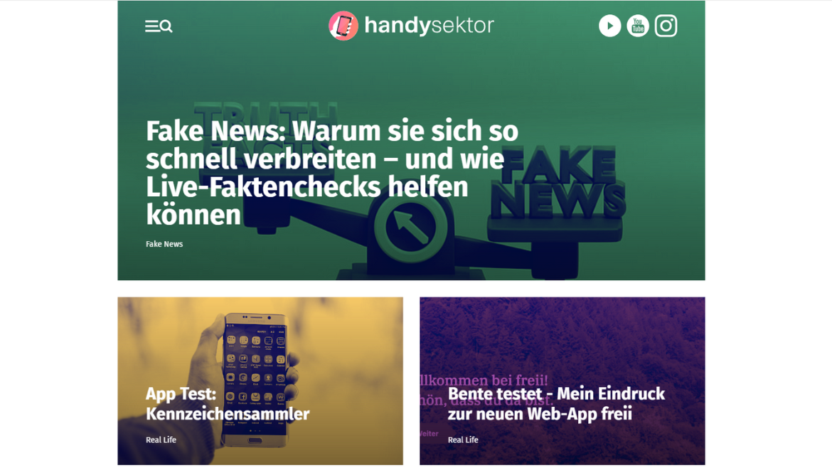 handysektor screenshot handysektor